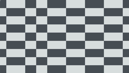 Naklejka premium Seamless checkered brick pattern featuring alternating light grey and dark grey rectangular tiles.