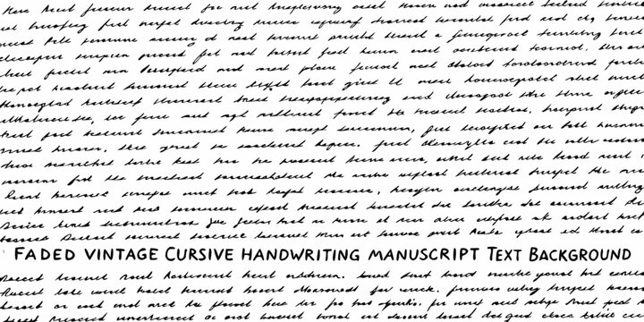 faded vintage cursive handwriting manuscript text on aged paper script calligraphy antique document historical penmanship ink writing old archive memoir