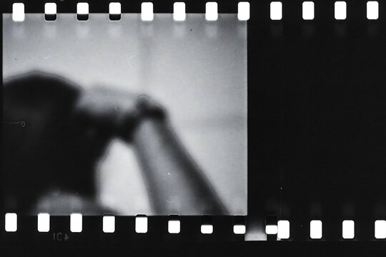 Film Strip With Blurred Figure level 0003