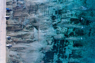 Fototapeta premium abstract grunge background Nusa Lembongan ocean 
