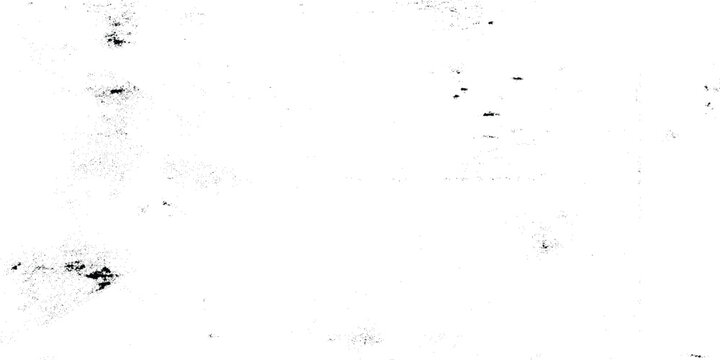 Black and white grunge texture background with scattered ink spots and smudges