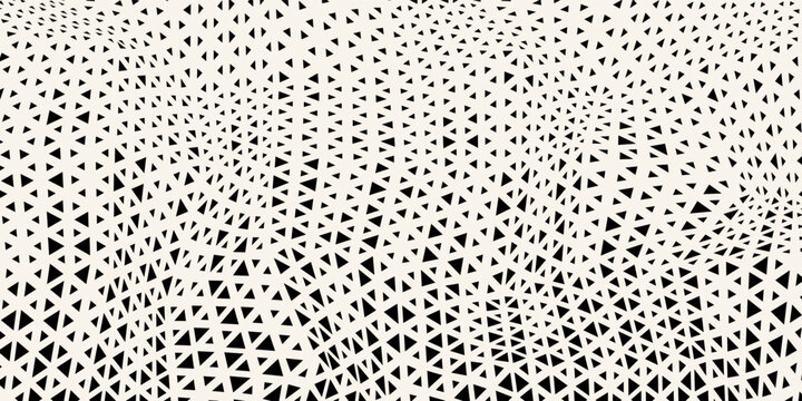 Minimal geometric halftone background featuring triangular structures and smooth gradient effects, ideal for architecture, engineering, technology, and modern visual communication.