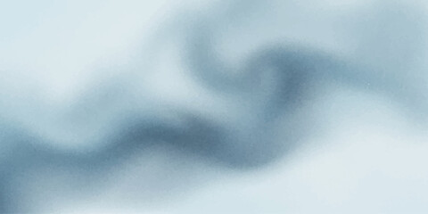 Wispy, ethereal mist drifts across a serene, muted blue background, creating an abstract and tranquil atmosphere. © Kazim