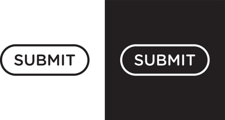 Obraz premium Submit button icon