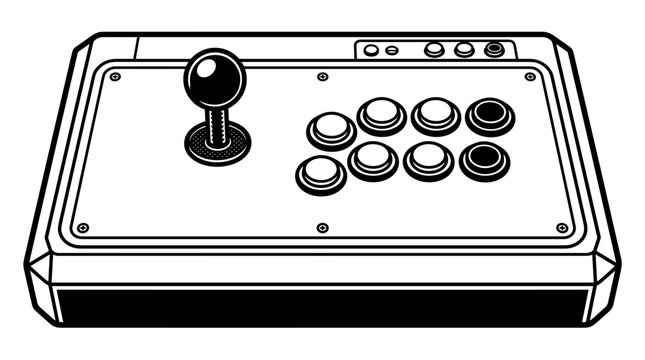 Arcade Fighting Game Joystick Controller 2.