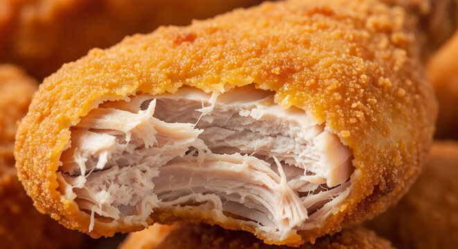 Chicken Drumette Meat Pulled Off Bone