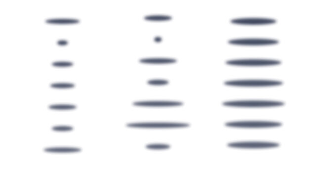 Set of minimalist horizontal line patterns and geometric dot elements