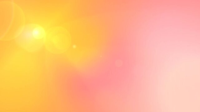 Warm Pink and Orange Abstract Motion Background Inspired by Sunset and Spring Colors