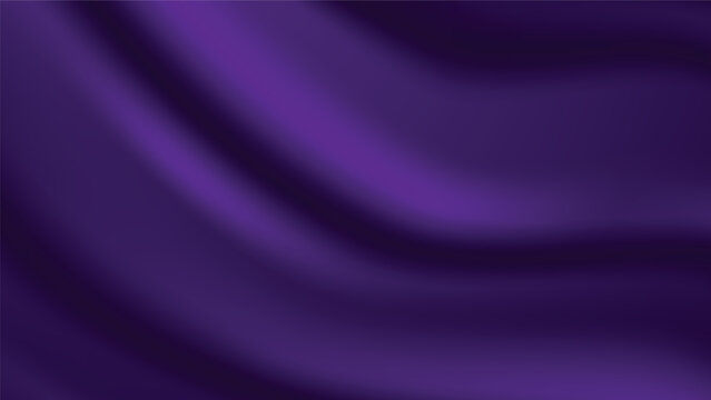 purple fabric background with soft and smooth texture. abstract top view silk cloth surface for decorative luxury design element