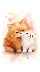 Fototapeta premium Mammal animal love pet.