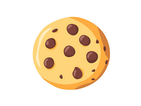 Fresh baked bread illustration in cartoon style