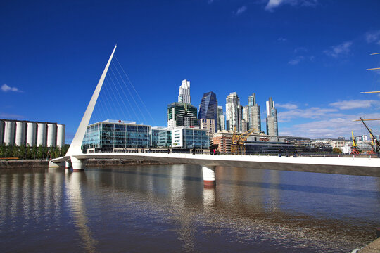 Buenos Aires, Argentina - 03 May 2016: The marina in Buenos Aires, Argentina