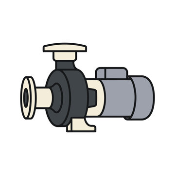 Centrifugal pump illustration