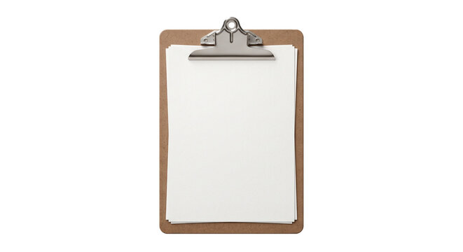 clipboard isolated on white