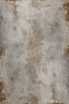 Weathered concrete wall texture with organic brown patina stains concrete background weathered distressed