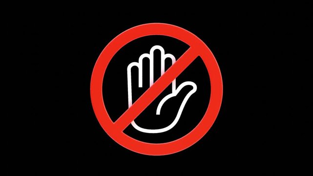 Prohibited Stamp