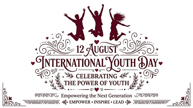 International youth day celebrating empowerment of the next generation