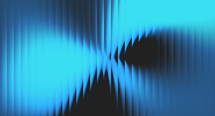 Abstract Blue Gradient Fractal Background with Futuristic Light Distortion and Dynamic Digital Wave Effect © alphabeticmind
