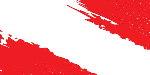 Indonesian Flag grunge background for Independence Day greetings © Cak