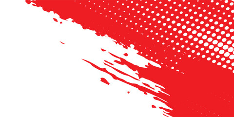 Indonesian Flag grunge background for Independence Day greetings © Cak