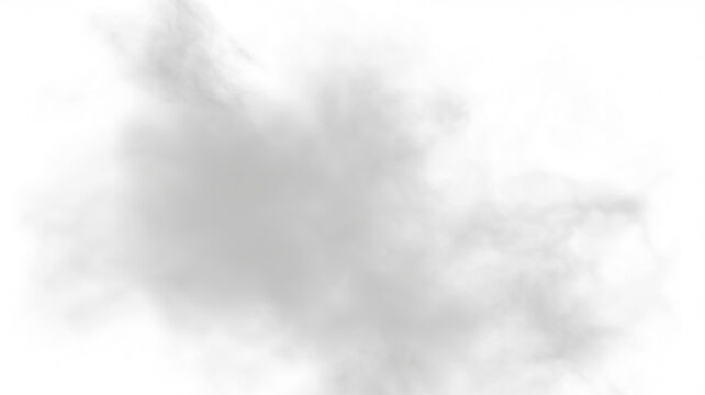 Realistic mist smoke png with soft fog clouds, transparent steam effect, dark atmospheric smog background, powder dust motion and chemical air pollution design concept.