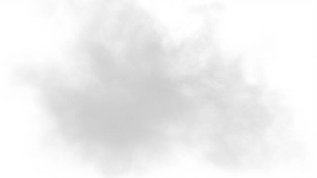 Chemical vapor smoke png with swirling fog effect, black cloudy background, toxic smog texture, air condensation motion and abstract realistic environment illustration.