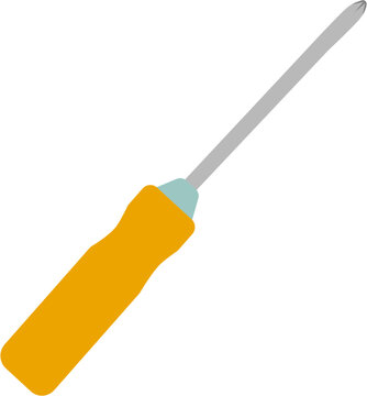 Illustration of blunt screwdriver