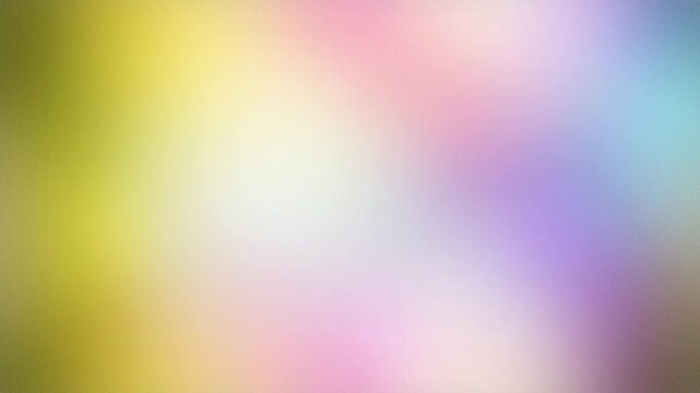 Abstract blurred soft rainbow gradient background motion graphic