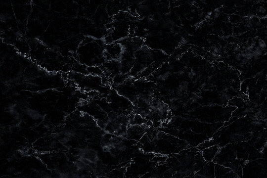 Black marble natural pattern for background, abstract natural marble black and white
