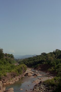 River in Himalayan foothills