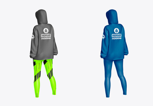 Quick-drying Women Suit Mockup