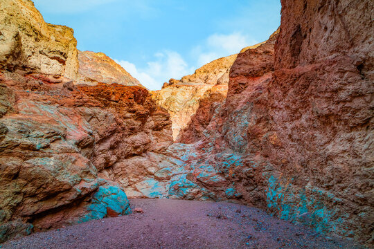 Mountain Ridges in Death Valley National Park