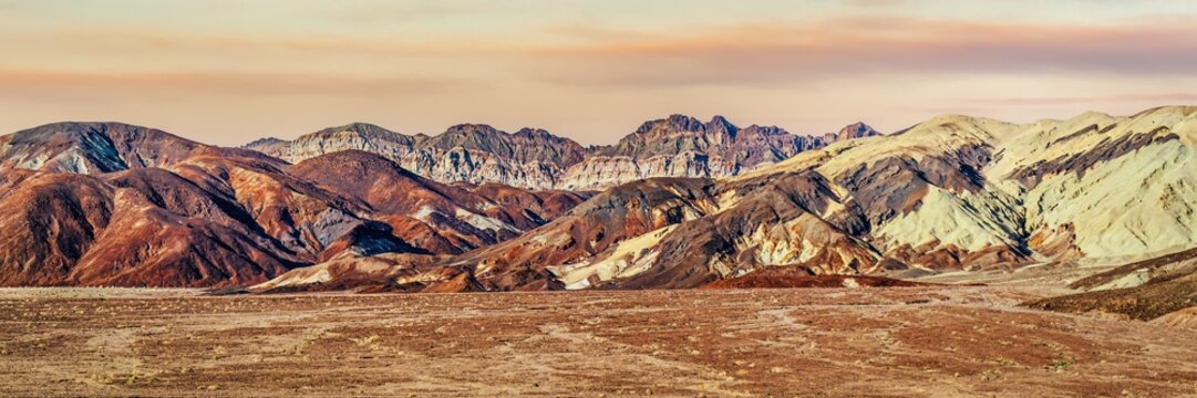 Mountain Ridges in Death Valley National Park
