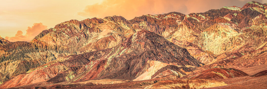 Mountain Ridges in Death Valley National Park