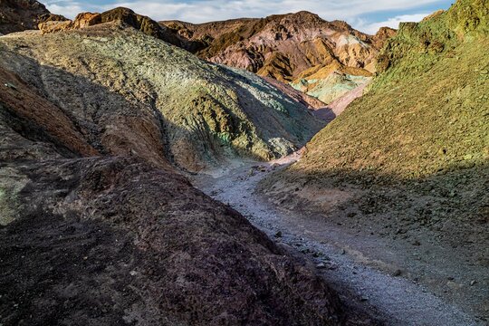 Mountain Ridges in Death Valley National Park