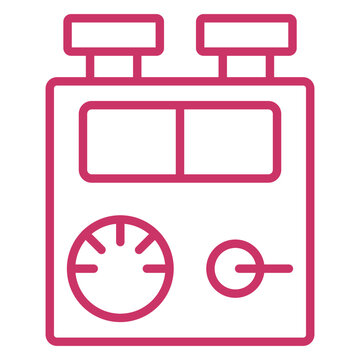 Gas Fume Chamber Icon Style