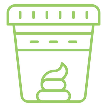 Stool Test Icon Style