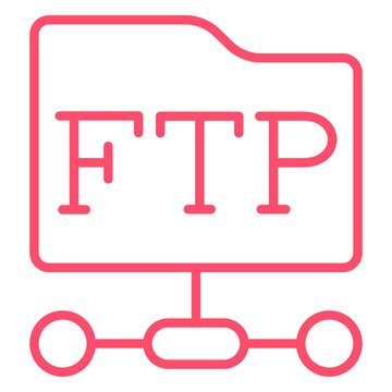 Ftp Protocol Icon Style