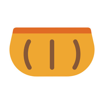 Stylized dumpling icon