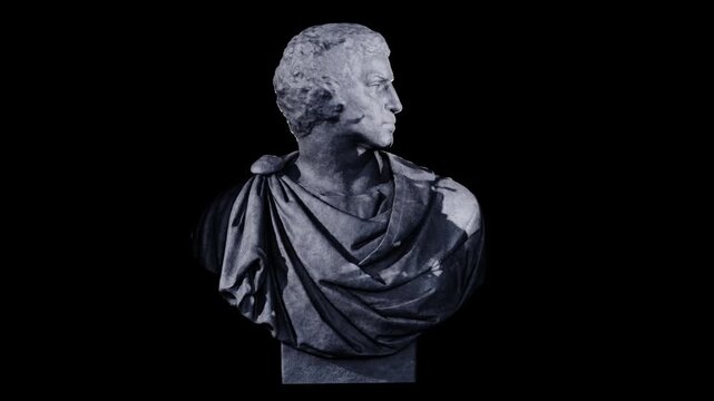 Bust of Brutus Cinematic Render
