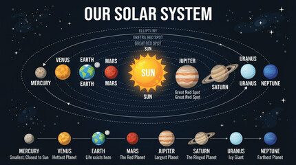 our solar system © sadia