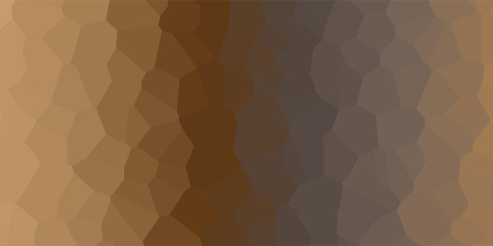 Abstract geometric mosaic pattern featuring a Voronoi diagram or cellular structure in an earthy brown gradient.