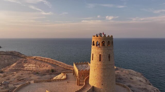 Burj Shati Al Suwadi, Al Batinah Governorate, Oman, Arabian Peninsula, Middle East