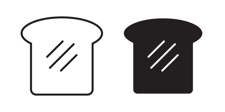Breakfast bread icon