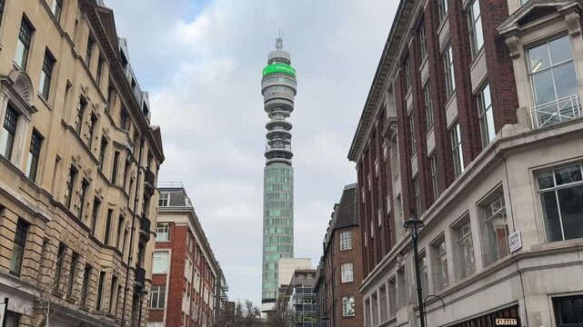The GPO Tower, later known as the BT Tower, London, United Kingdom