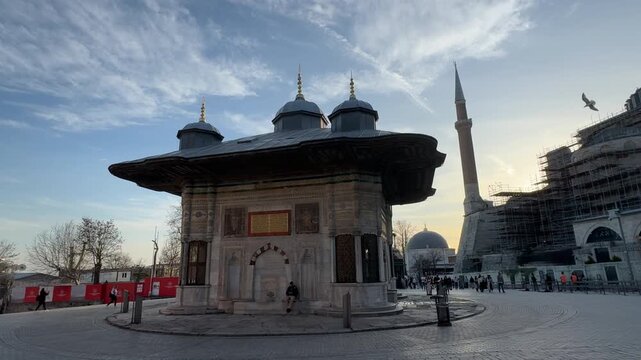 The main ticket office for The Topkapi Palace, Istanbul, Turkiye