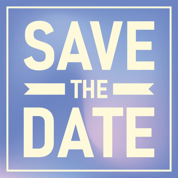 Save the date banner. Can be used for business, marketing and advertising. logo graphic design of event summit made for Technology and upcoming events.	
