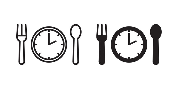 Lunch time icon