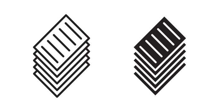 paper stack icon