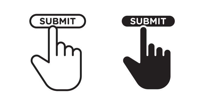 Submit button icon